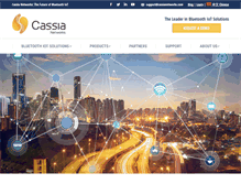 Tablet Screenshot of cassianetworks.com